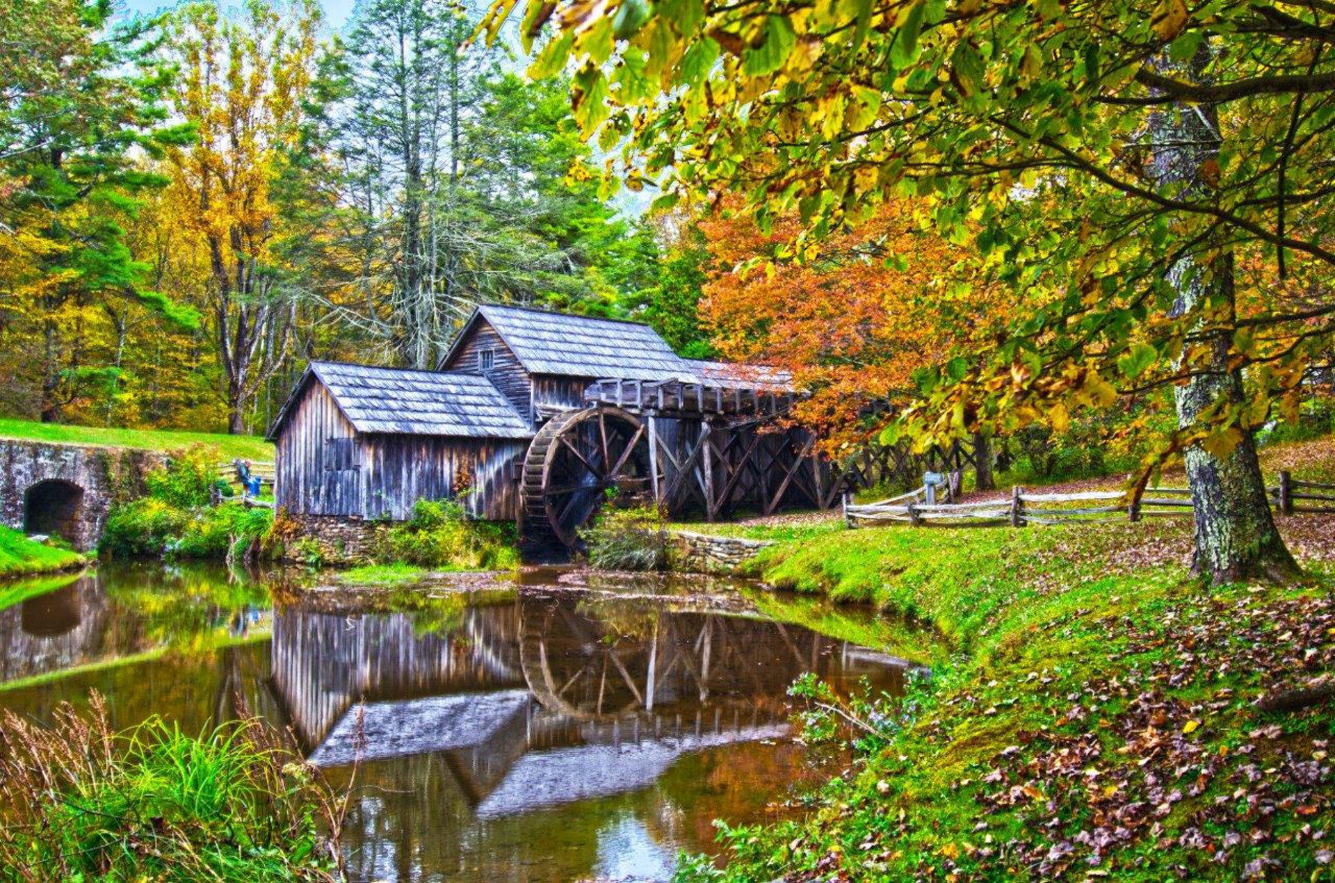 fall scenery - Blue Ridge Parkway