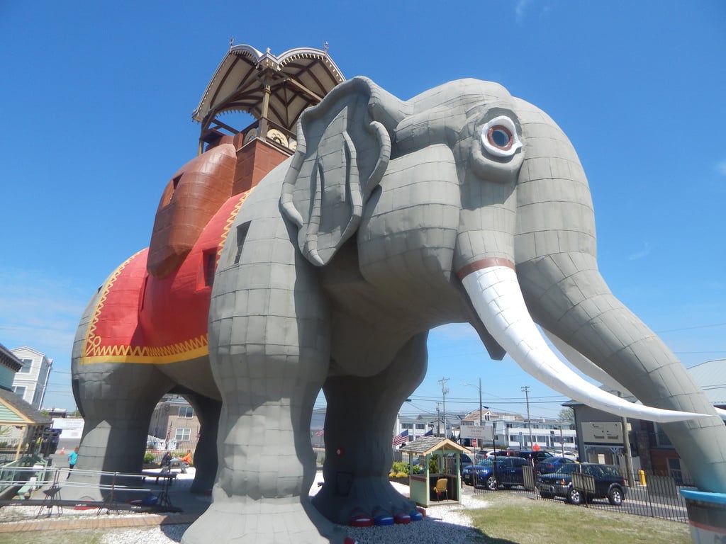 things to do in Atlantic City - Lucy the Elephant Statue