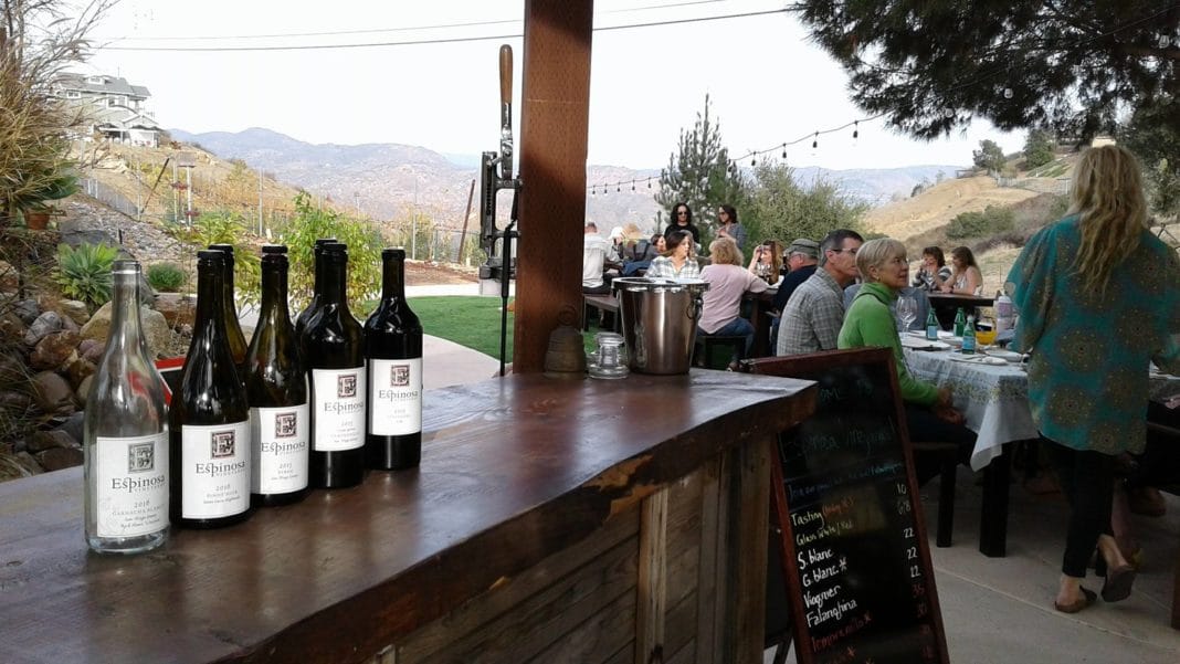 San Diego Wineries -  Espinosa Vineyards and Winery