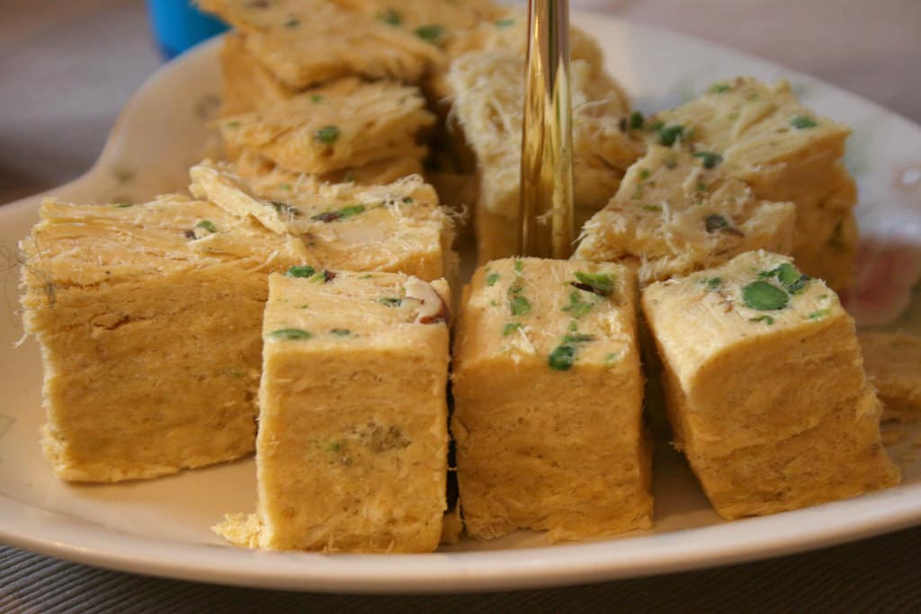 Indian desserts - Soan Papdi