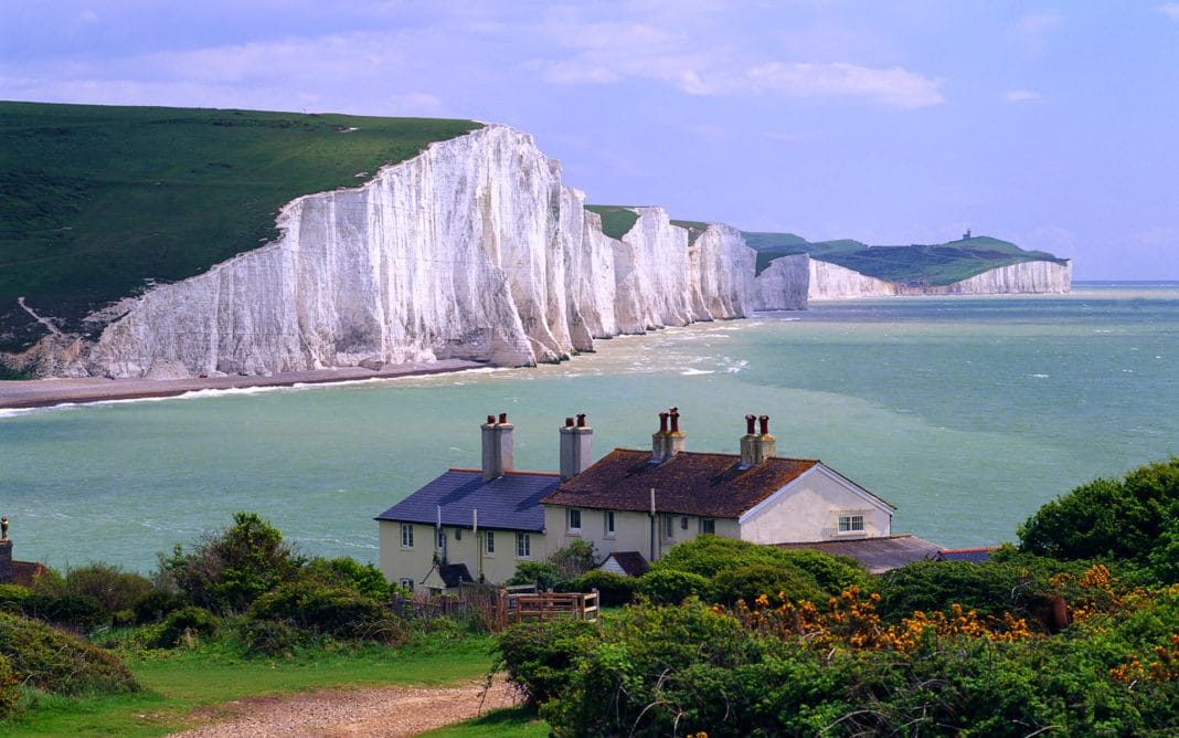 day trips from London - Seaford, Seven Sisters, England