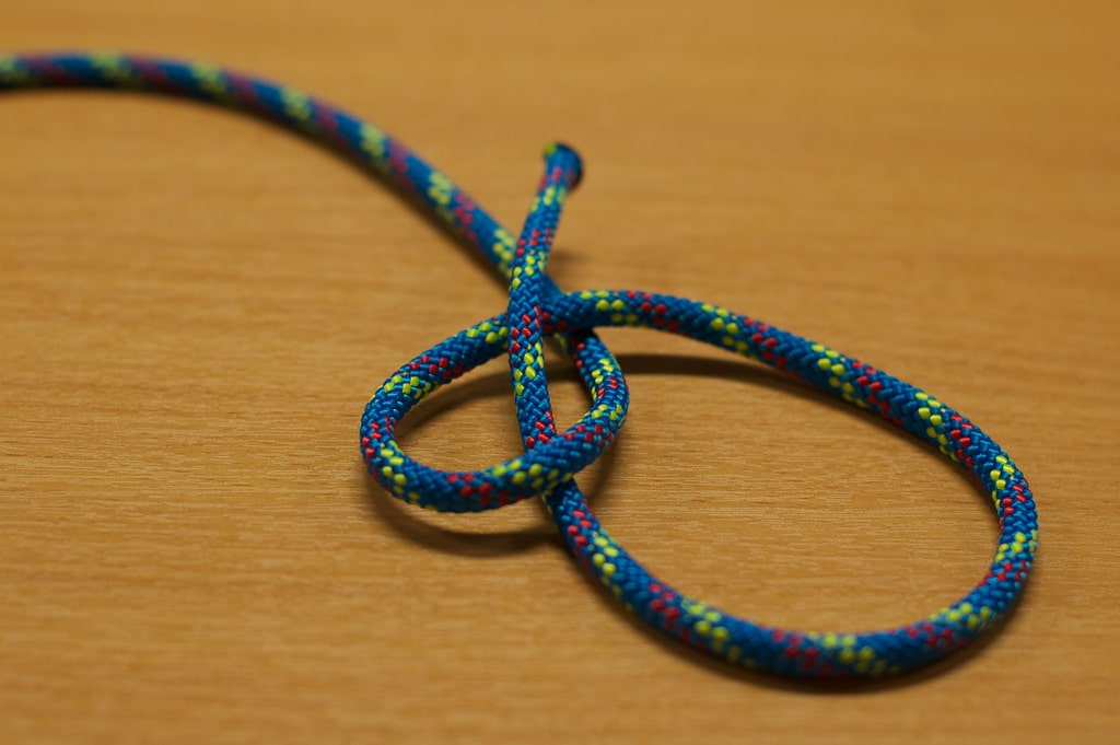 climbing knots -  Bowline