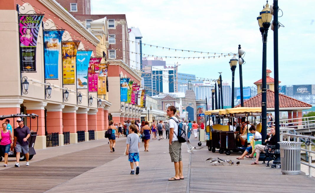 things to do in Atlantic City - Boardwalk Tram