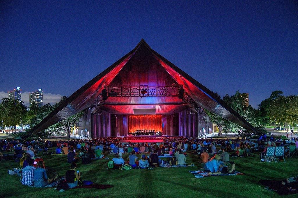 free things to do in houston - Miller Outdoor Theatre