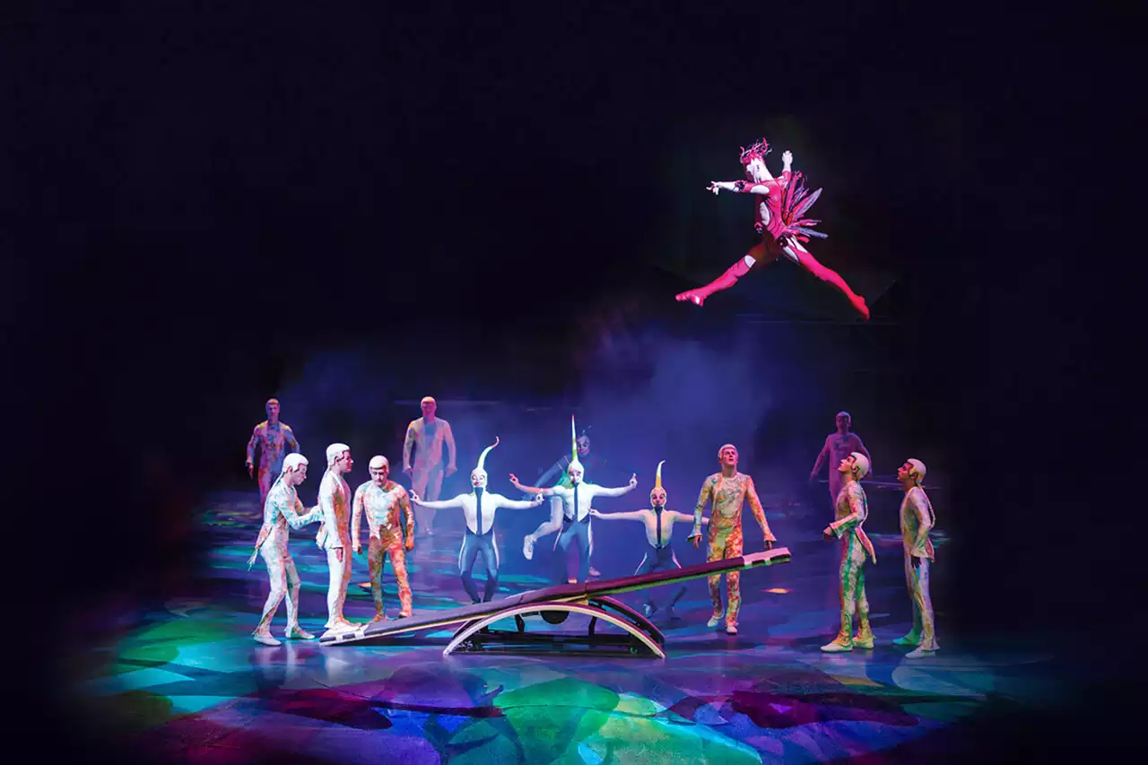 best shows in vegas - Mystere at Treasure Island