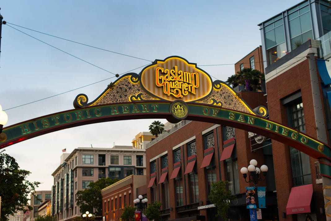 free things to do in san diego - Gaslamp Quarter