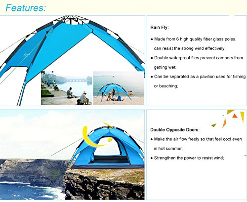 Night Cat Camping Tent - Mesh Windows