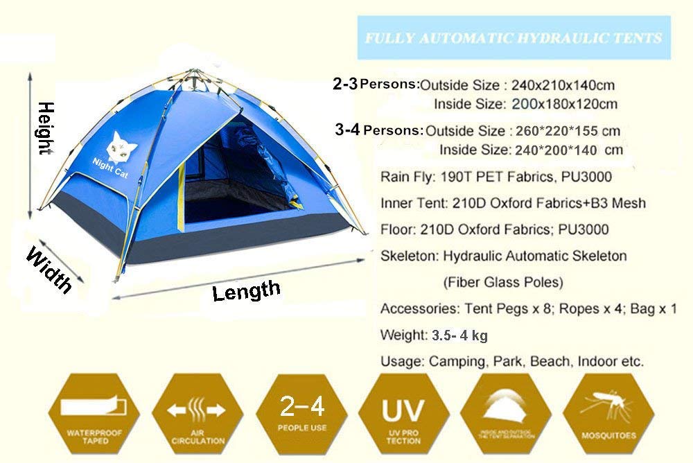 Night Cat Camping Tent - Design