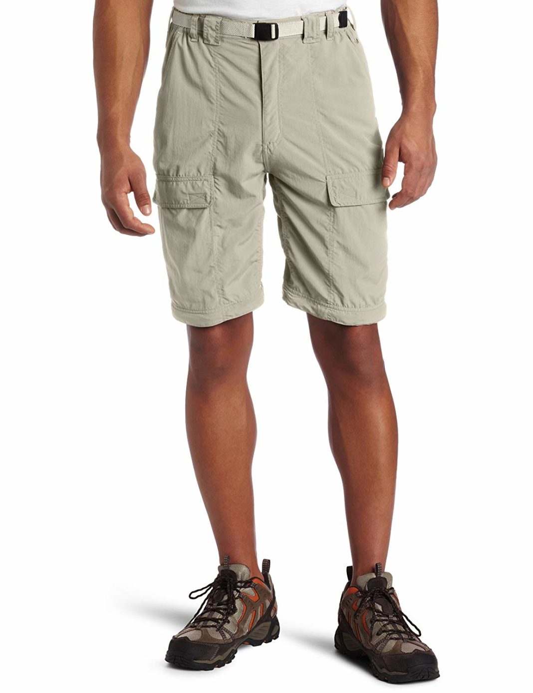 Men's White Sierra Trail Convertible Pants - Convertible Style