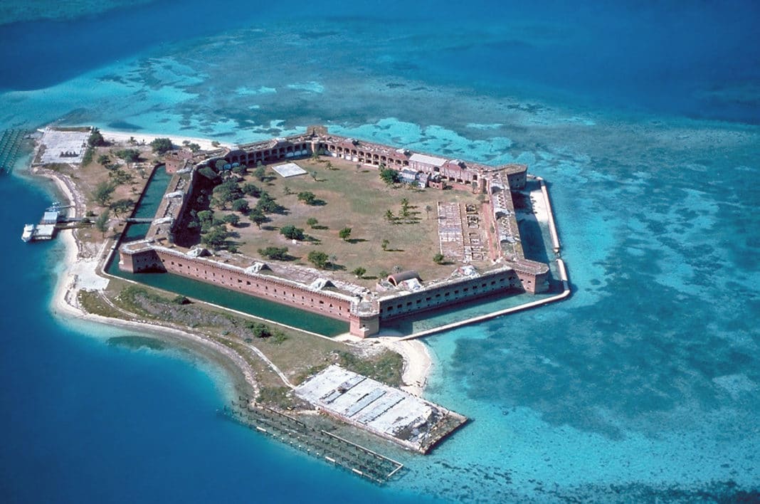 best beaches in key west - Dry Tortugas National Park