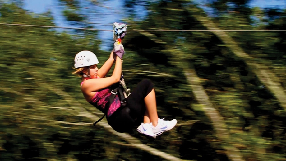 things to do in Atlanta with kids - Zip Line Tour