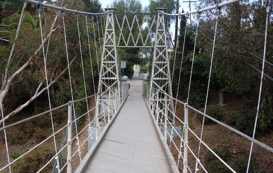 free things to do in san diego - Spruce Street Suspension Bridge