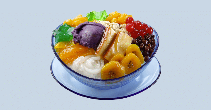 filipino street food - Halo-halo