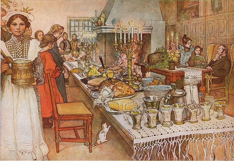 Swedish Christmas traditions - Julafton