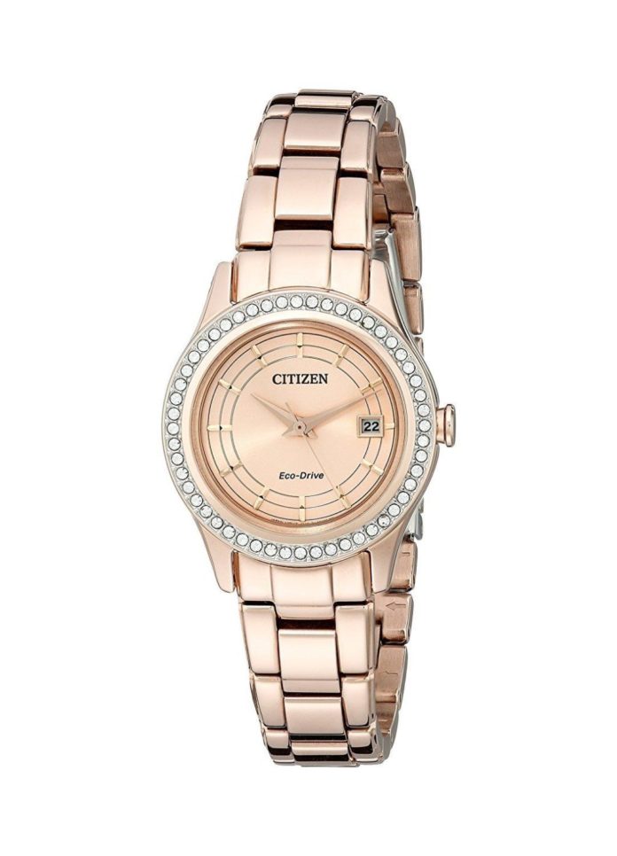 silhouette crystal citizen watch