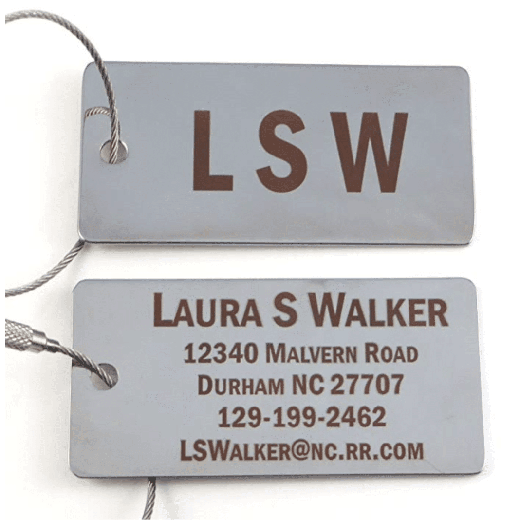 Personalized Luggage Tags - Shacke