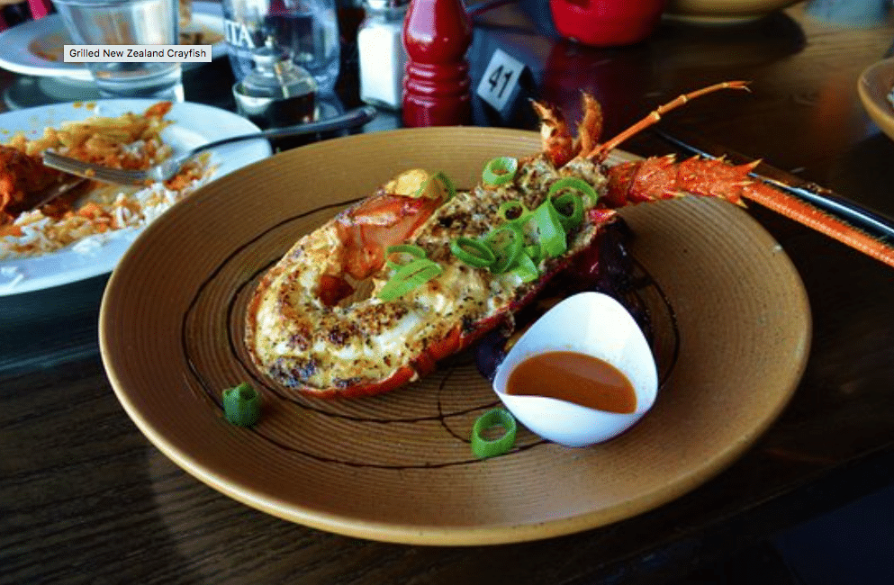 New Zealand food - Crayfish