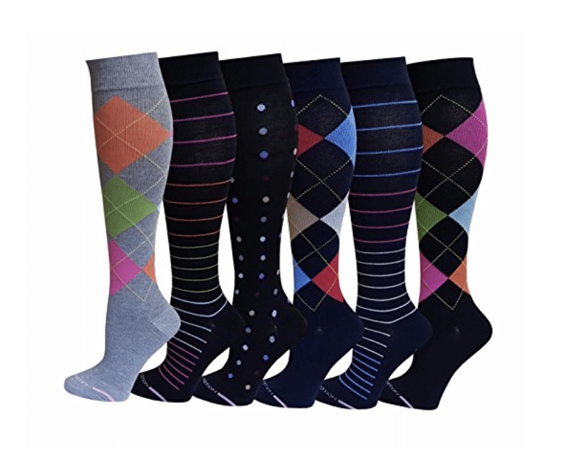 compression socks - Colorful Graduated