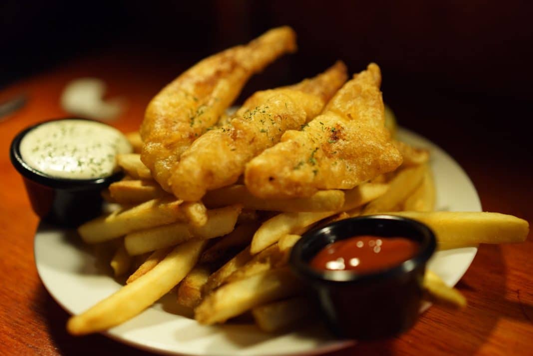 New Zealand food - Fish and Chips