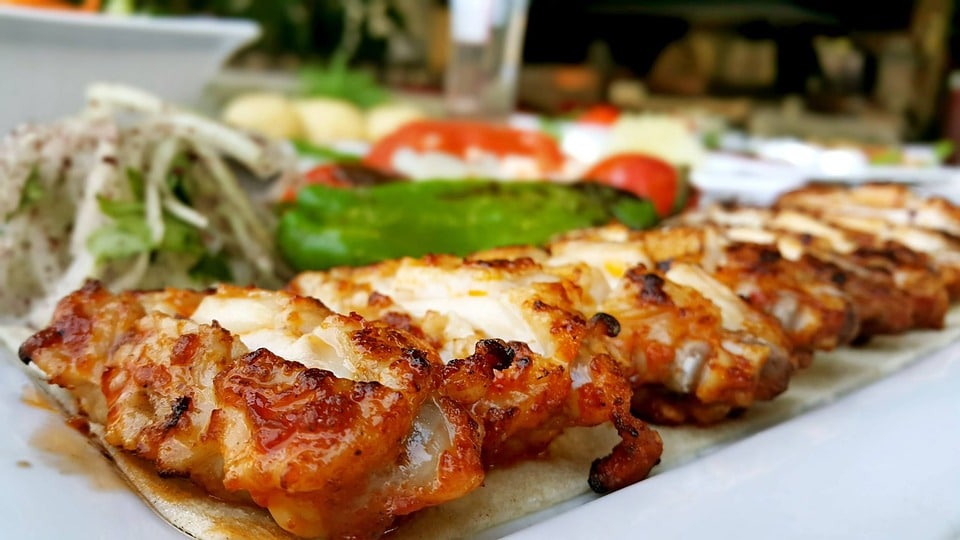 Mediterranean food - Kebab