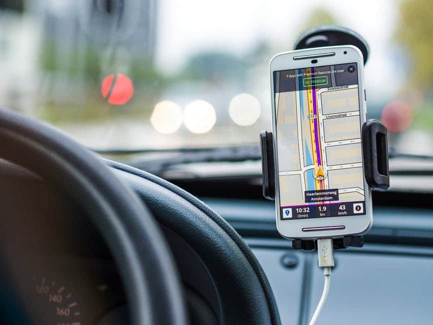 road trip hacks -  Get a Car Stand for Your Phone