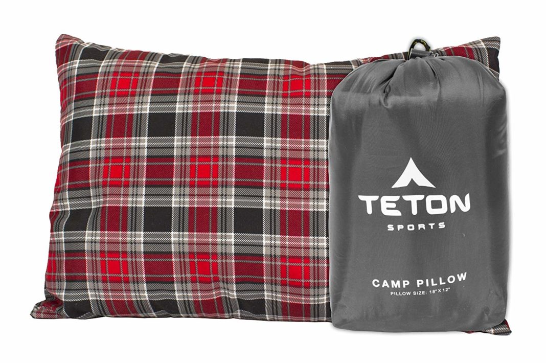 best camping pillow - Teton