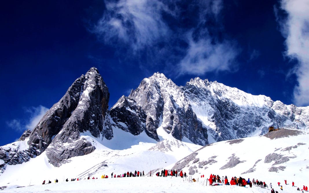 Chinese mountains - Jade Dragon Snow Mountain