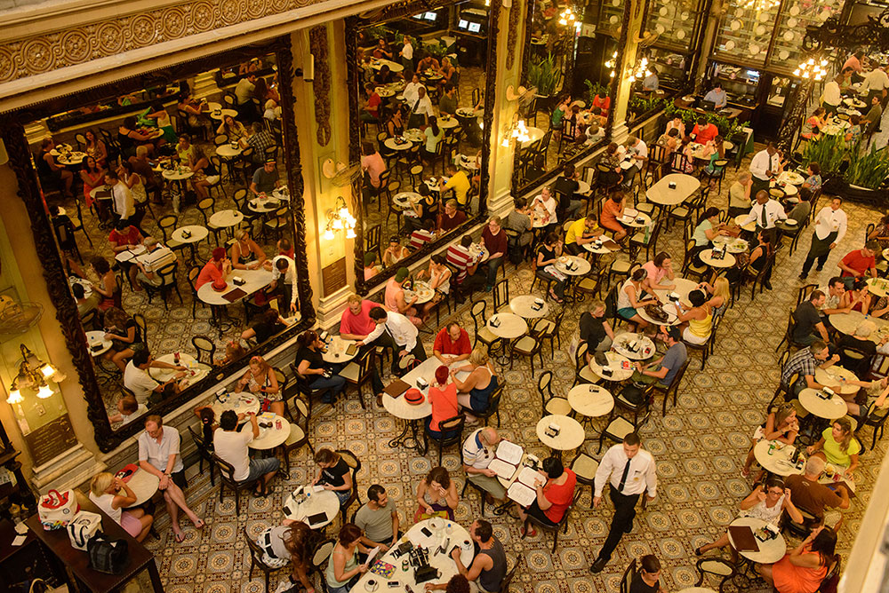 coolest coffee shops around the world - Confeitaria Colombo