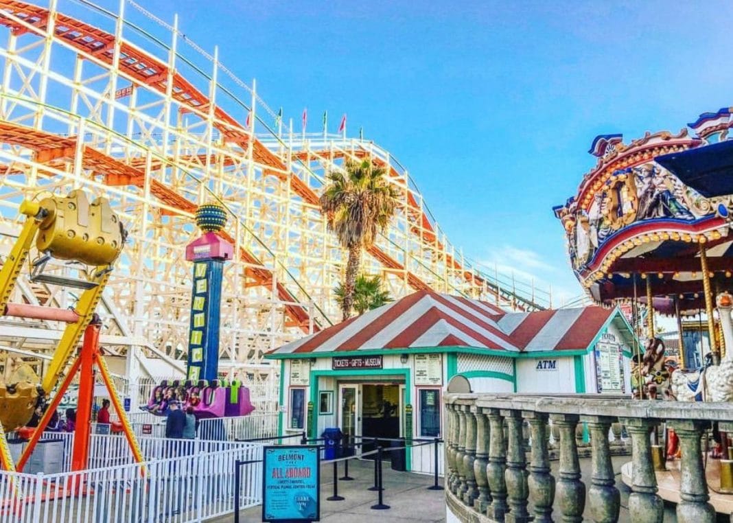 things to do in San Diego with kids - Belmont Park