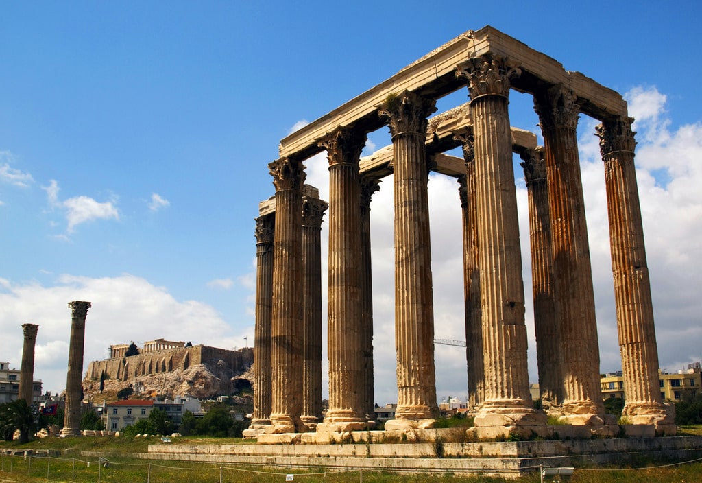 things to do in athens - Olympian Zeus