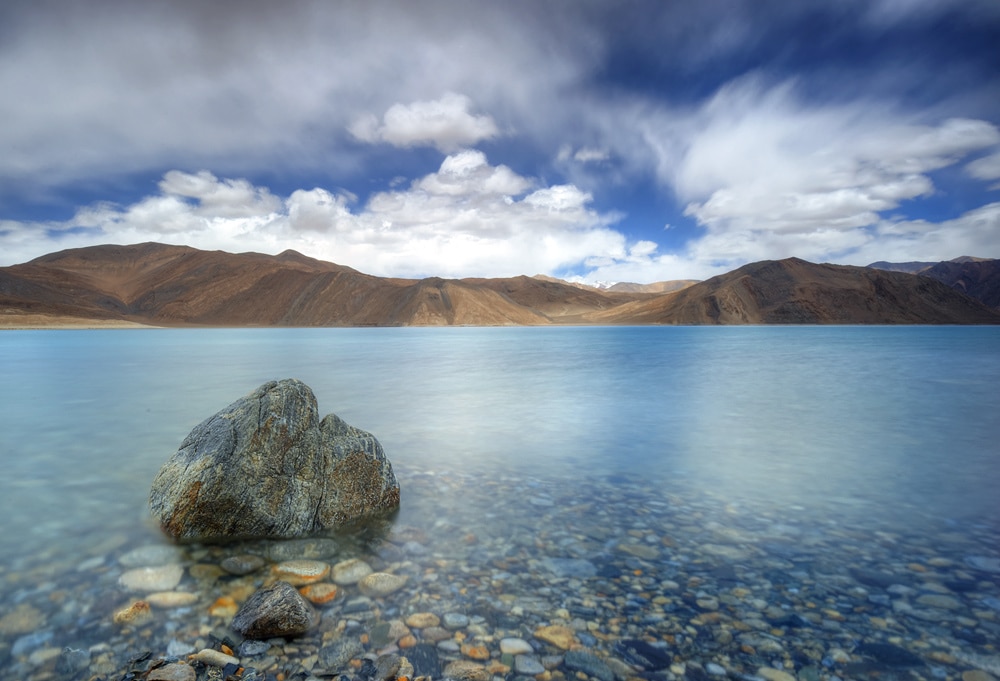 secret travel destinations - Pangong Tso Lake, Himalayas