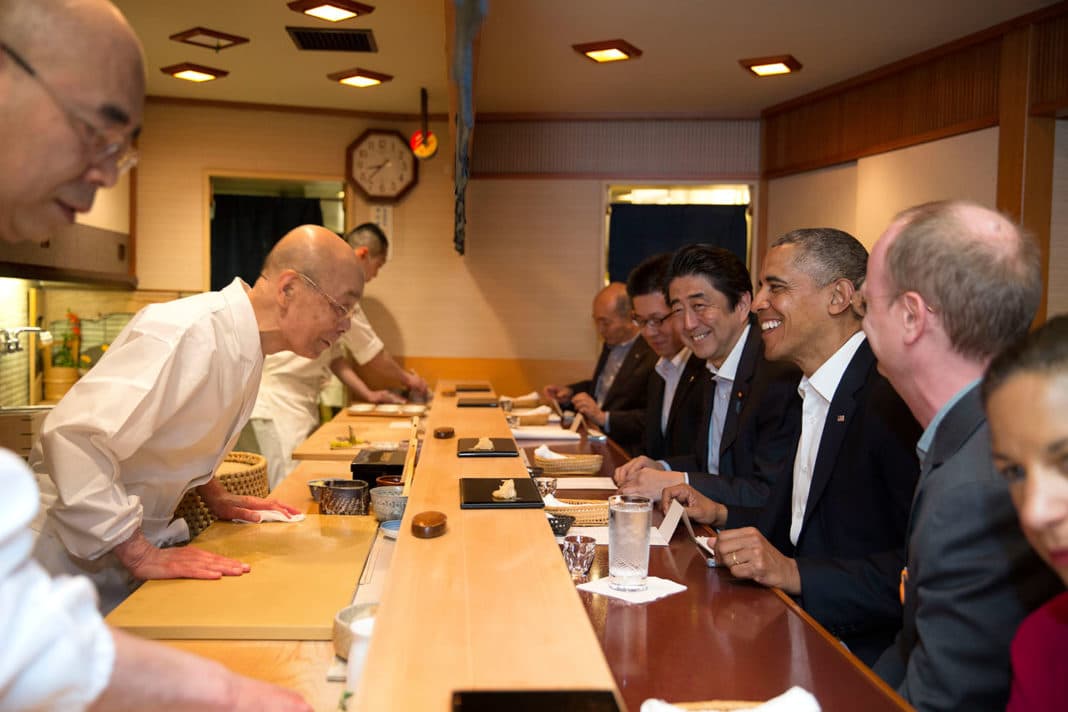 best sushi in tokyo - Sukiyabashi Jiro