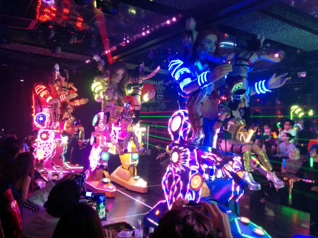 coolest places to visit in Tokyo - Robot Restaurant