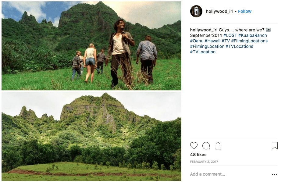 filming locations - LOST