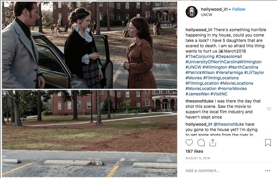 filming locations - Conjuring