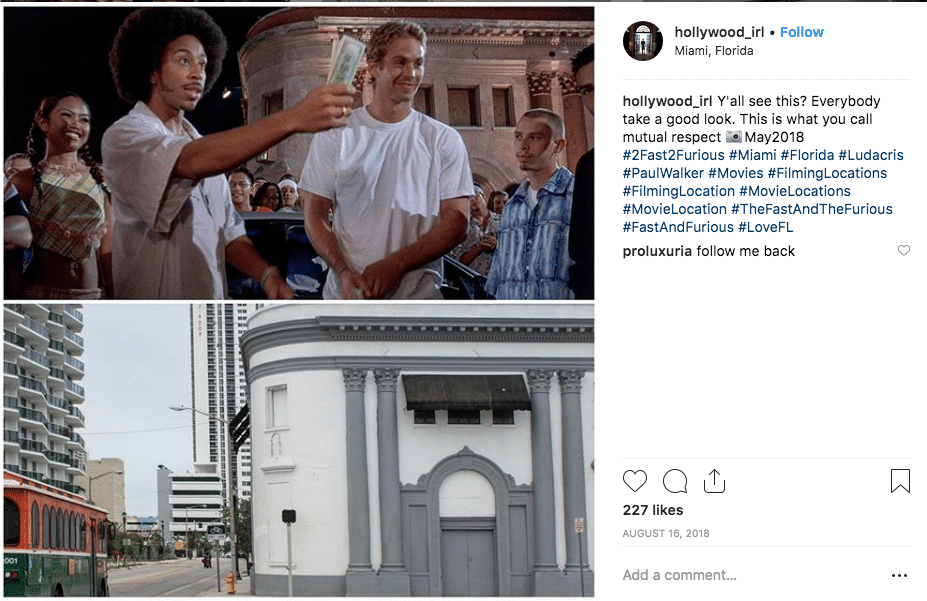 filming locations - 2 Fast 2 Furious