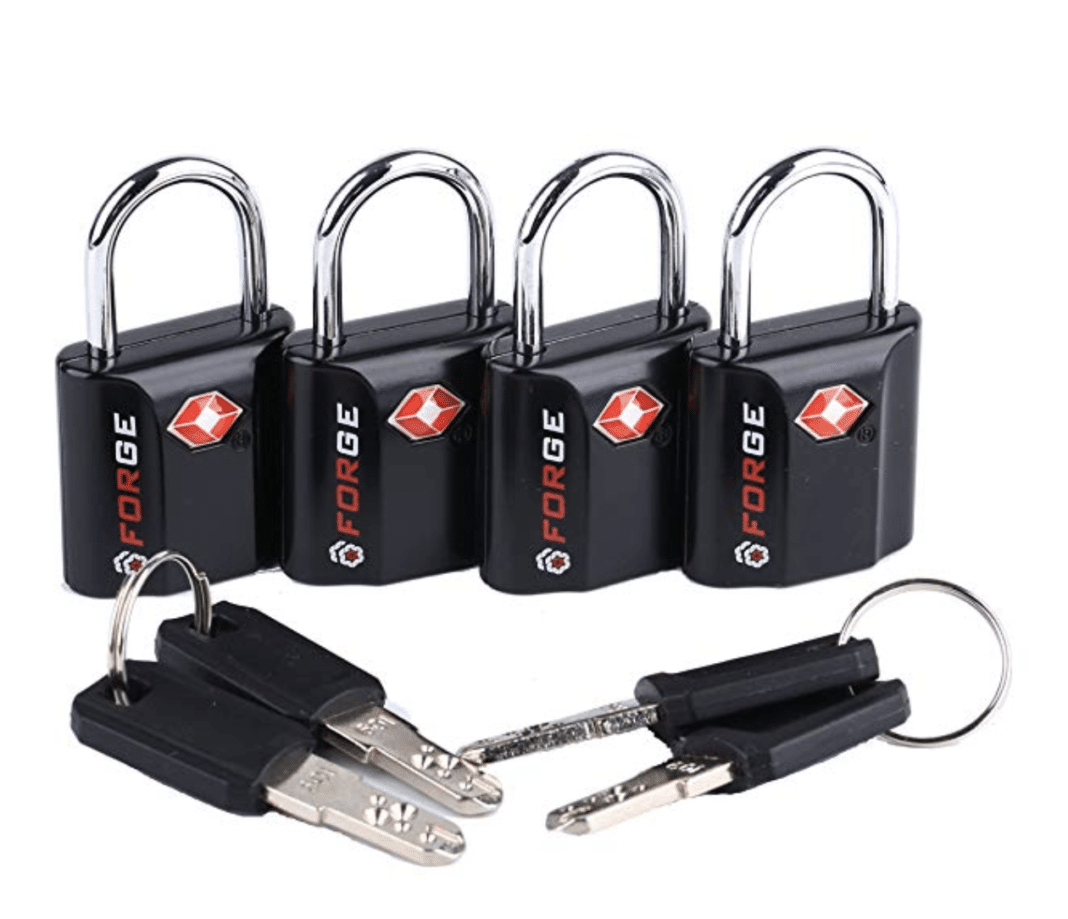 tsa approved locks - Forge TSA Approved Luggage Locks