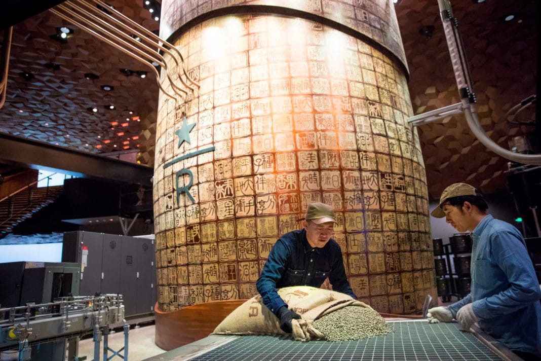 coolest coffee shops around the world - Starbucks, Shanghai, China