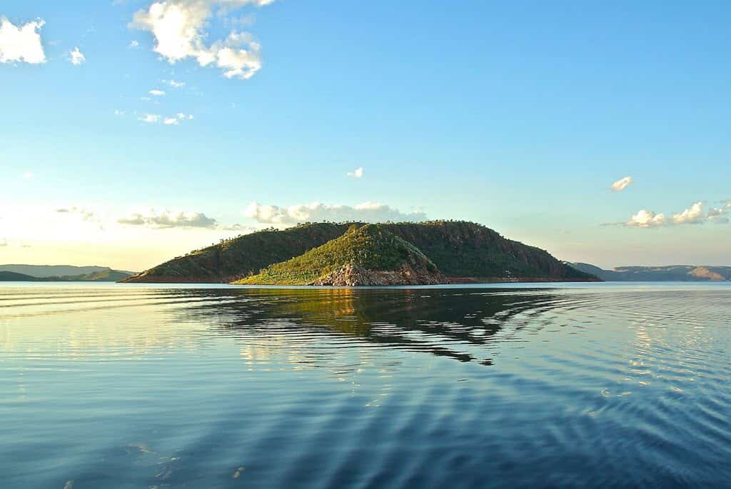 Moving to Australia - Island Covered with green trees under the clear sky