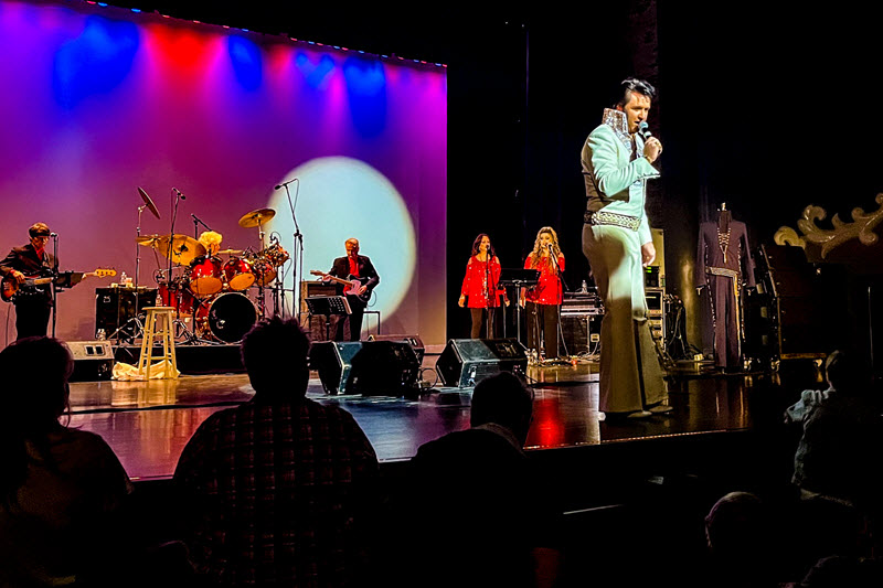 Elvis Presley tribute show in Lexington, NC