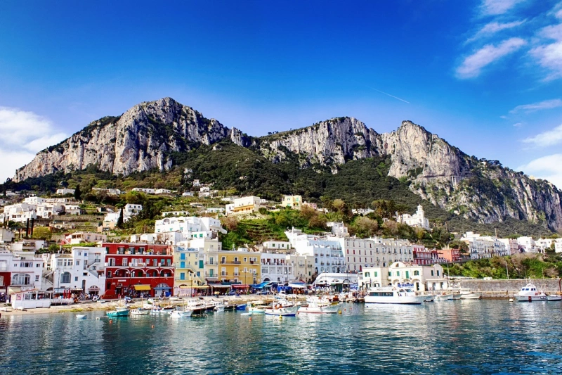 Waterfront village of Capri