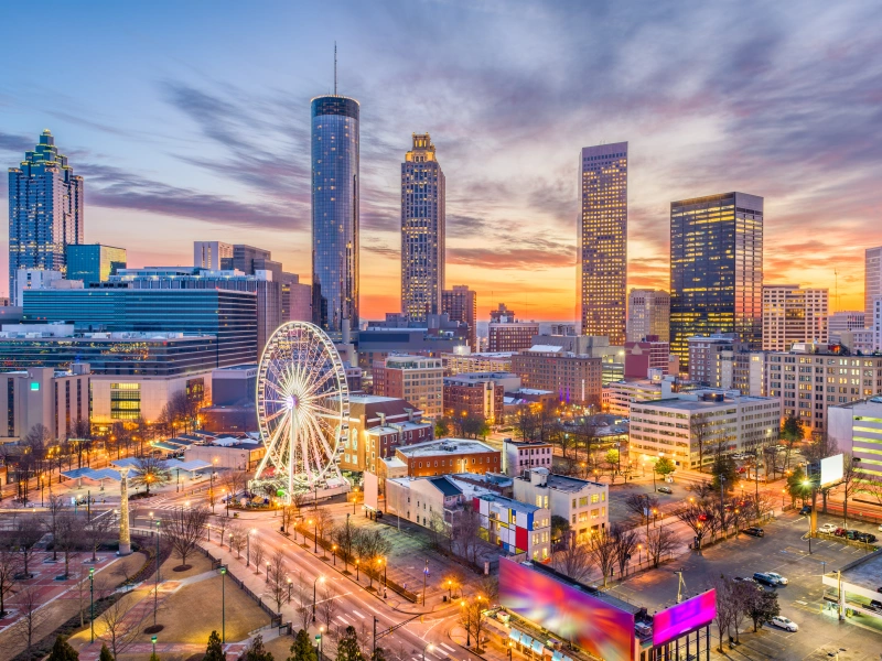 Atlanta Electric Car City Tour – Local Legends, Landmarks & Movie Sets