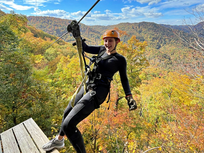 Zipline Canopy Adventure Near Asheville – Soar Over the Forest