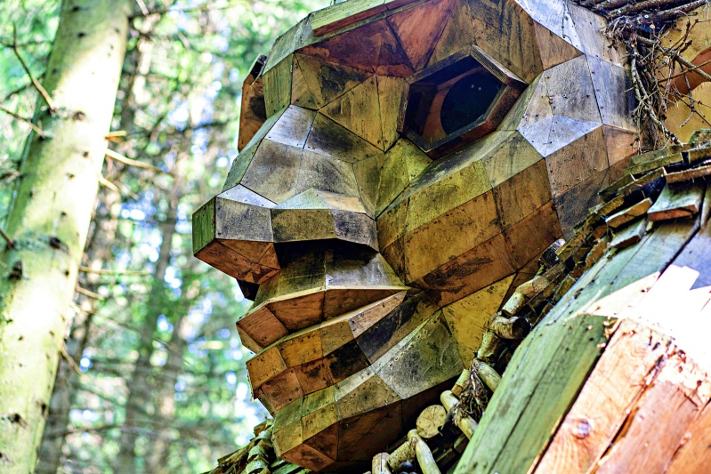 Close up of Dambo troll
